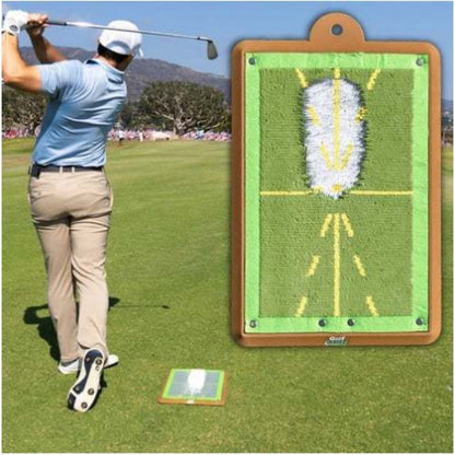 Precision Golf Swing Trainer Mat