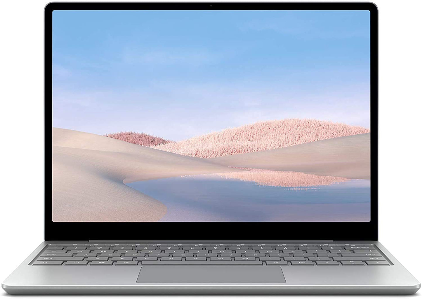 Microsoft 12.4 Multi-Touch Surface Laptop Go Intel Core i5-1035G1 8GB RAM 128GB SSD Integrated Intel UHD Graphics Windows 10 Home in S Mode 1ZZ-00001 Platinum (Renewed)