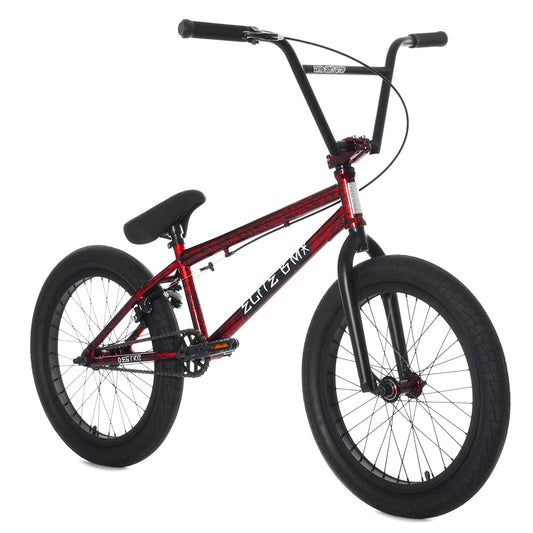 Elite Freestyle BMX 20" Red Carnage - 3 Piece Crank